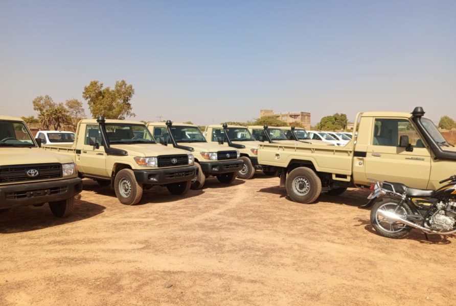un échantillon du matériel offert par USA