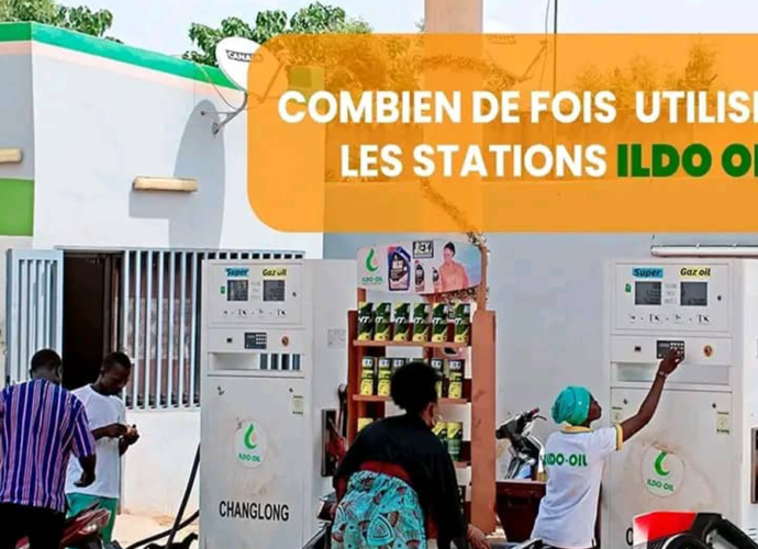 COMBIEN DE FOIS UTILSER VOUS LES STATIONS ILDO OIL?