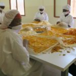 La production de mangue séchée