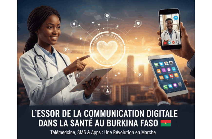illustration de la communication digitale en santé.