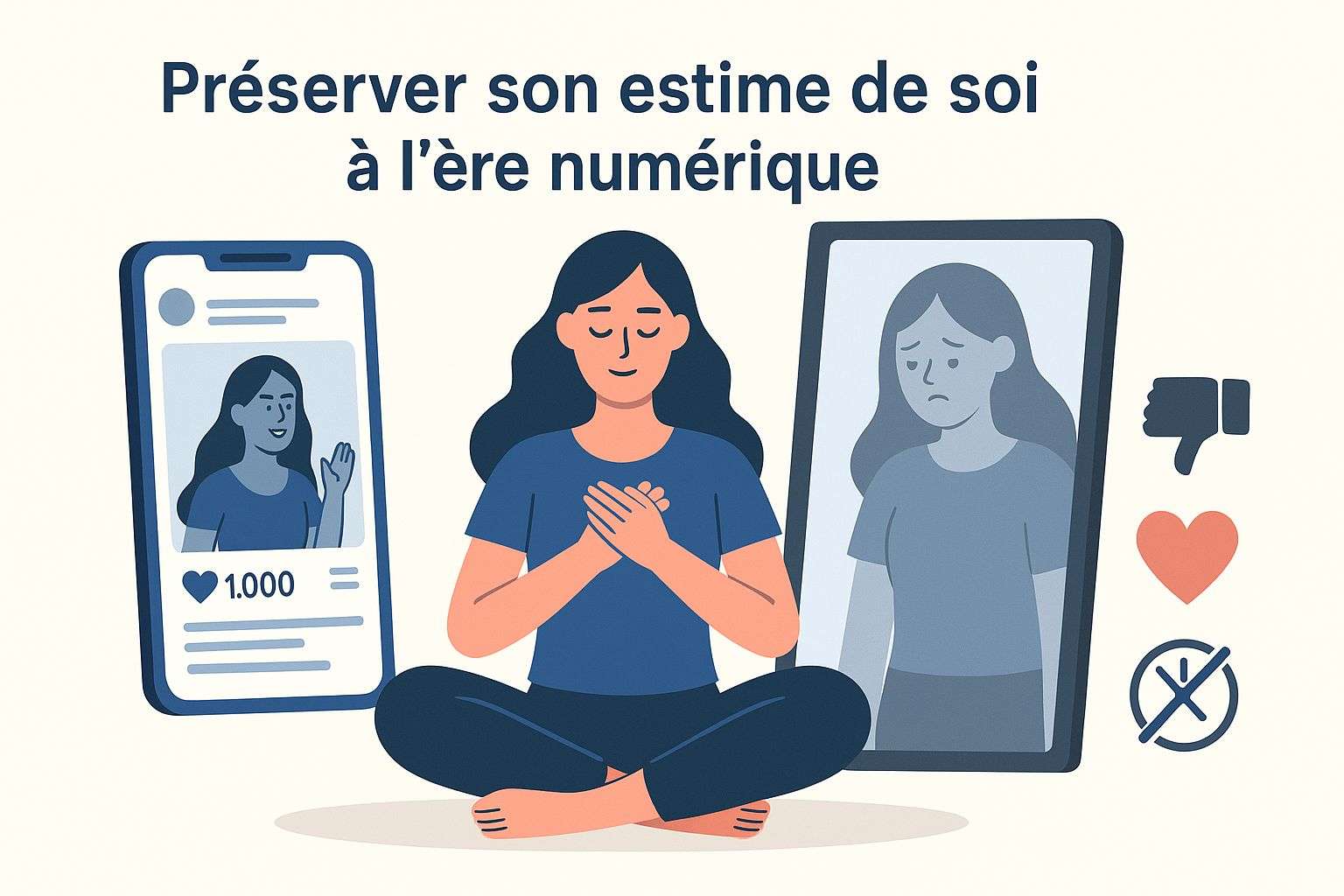 L’impact des réseaux sociaux sur l’estime de soi