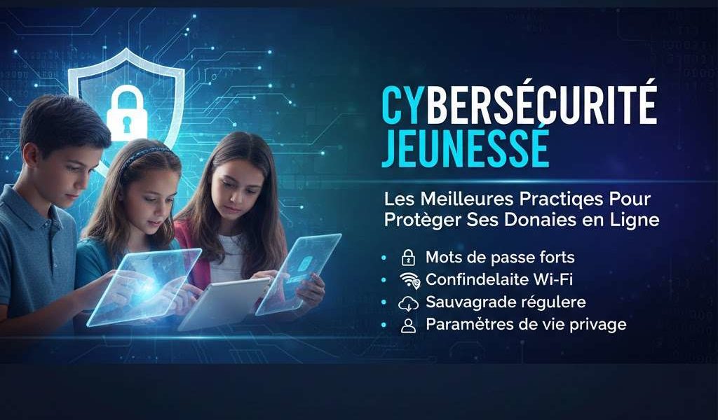 Illustration de la cybersécurité pour la jeunesse