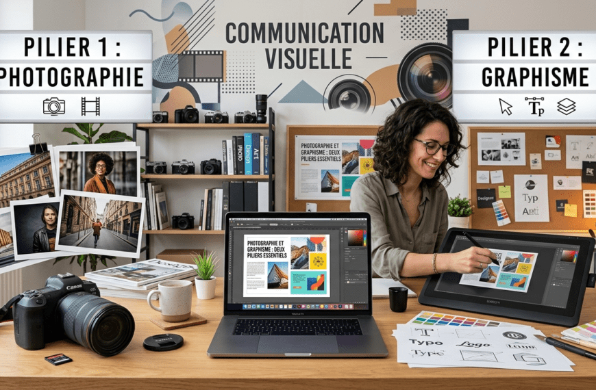 Photographie et graphisme : deux piliers essentiels de la communication visuelle