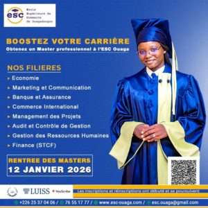 Pourquoi choisir l’École Supérieure de Commerce (ESC) OUAGA…