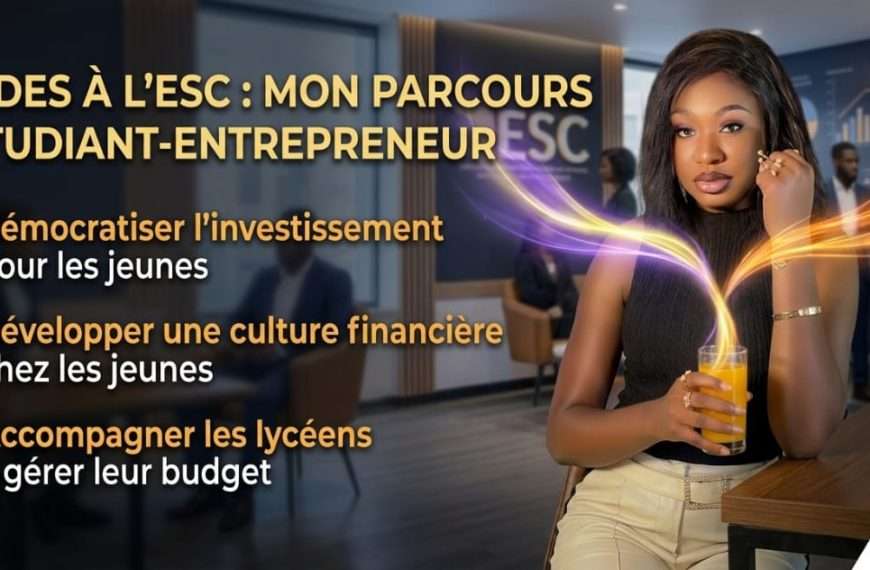 l'étudiante plyvalente à la posture de femme déterminée ennonçant quelques stratégies