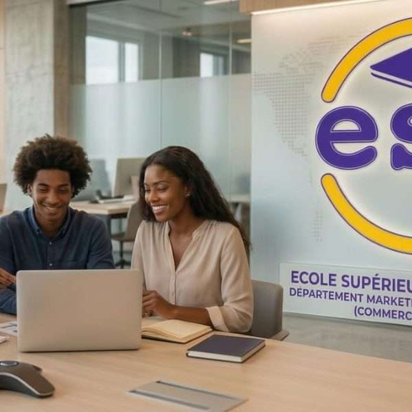 Ecole Supérieure de Commerce :étudiants en formation